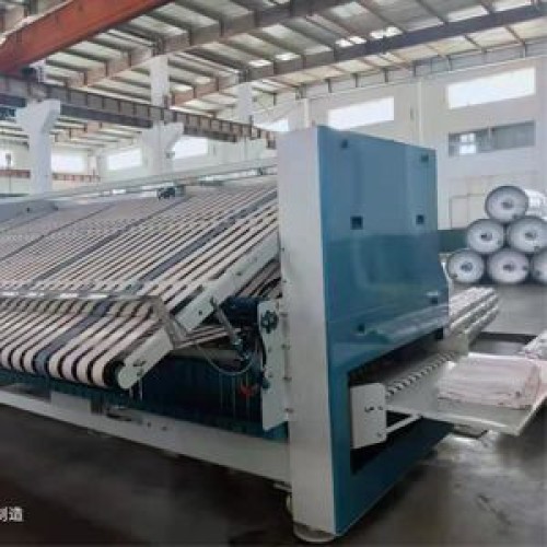 laundry folding machine 5 rollers 3300mm steam heating ironing machine